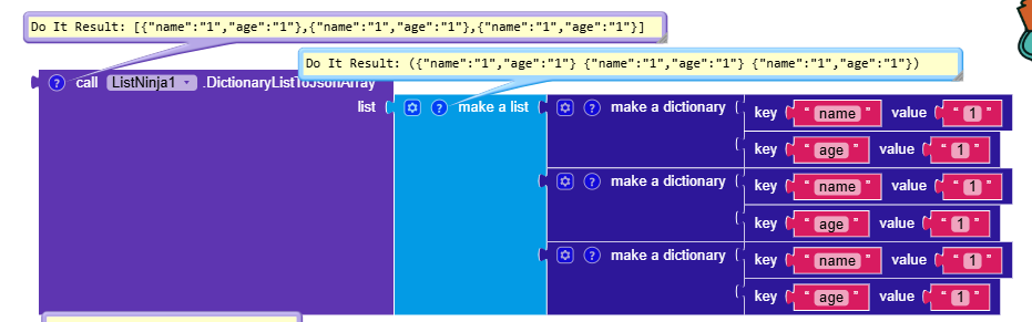 Convert a list into json format - Discuss - Kodular Community