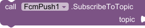 SubscribeToTopic