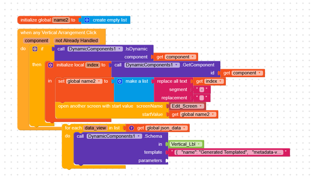 How to set when Any Vertical Arrangement is Click - Discuss - Kodular ...