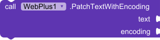 PatchTextWithEncoding