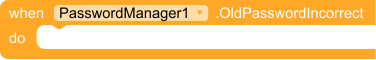 OldPasswordIncorrect_Event