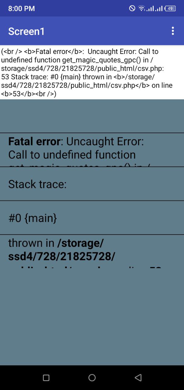 Mysql database error - Discuss - Kodular Community