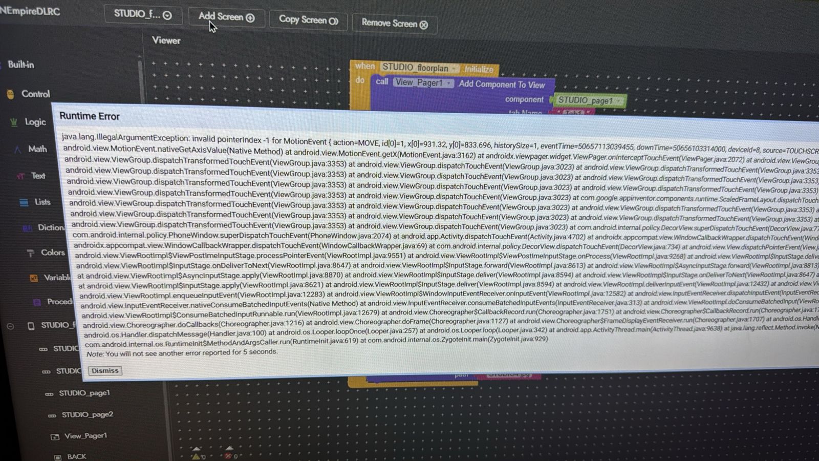 Hi im using view pager and image viewer but zoom in and out are not ...