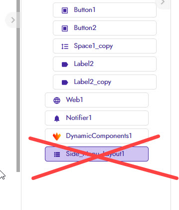 Side menu crash - Bugs - Kodular Community