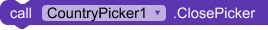 ClosePicker