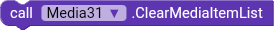 ClearMediaItemList